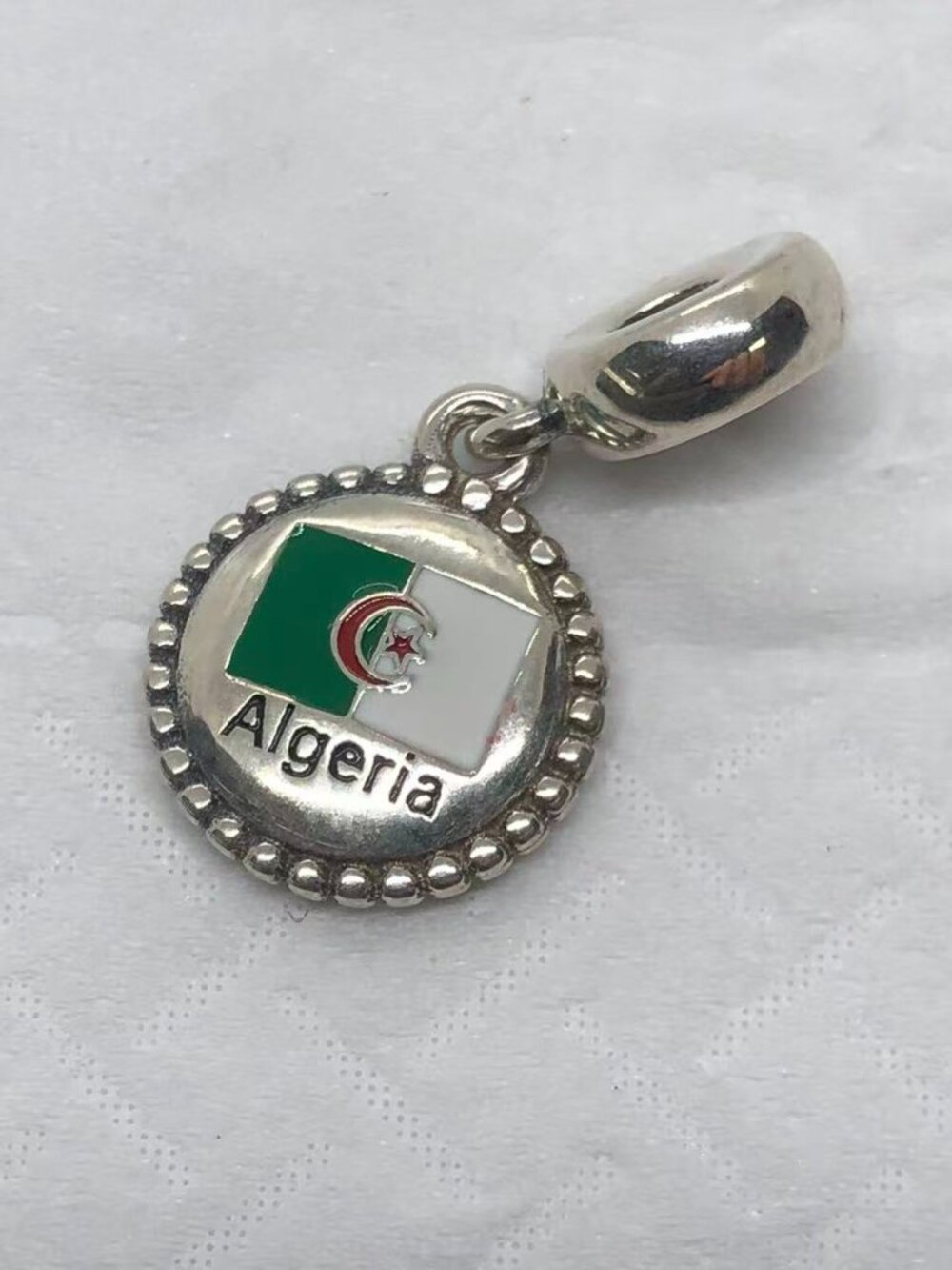 ✨ ✨Pandora Flag of Algeria Exclusive Dangle charm - Picture 2 of 3